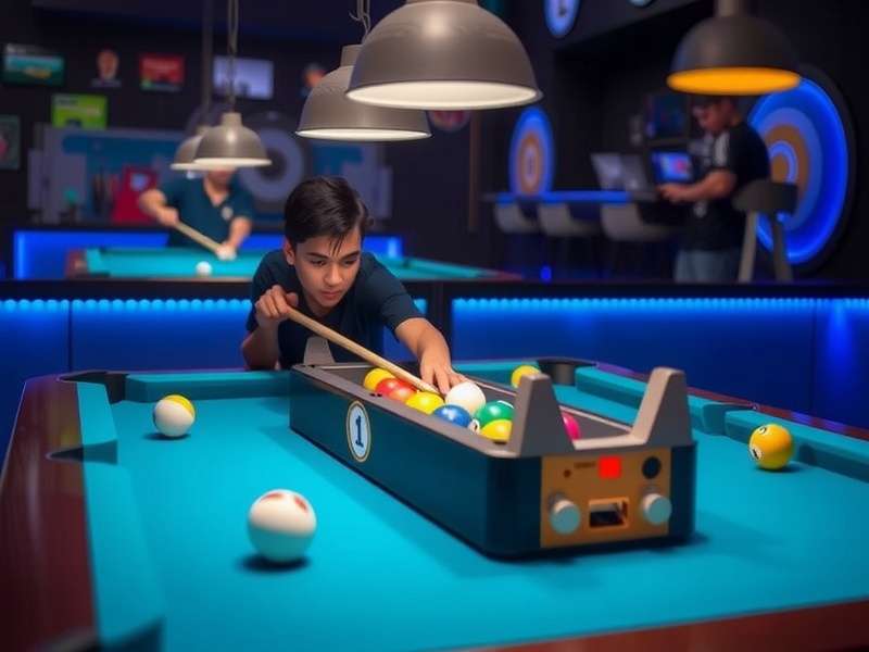 Desi Mini Pool Pro Gameplay Screen